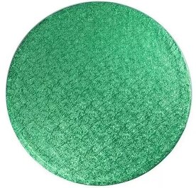 Cake Drum Rond &Oslash;20cm, Groen