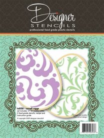 Cookie Cutter &amp; Stencil Set Egg