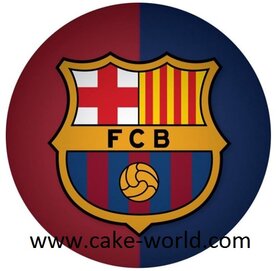 FC Barcelona taartprint