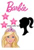 Barbie Eetbare Decoratie Print