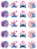 Lilo en Stitch  Cupcakeprint 20st.