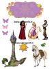 Rapunzel Decoratieprint