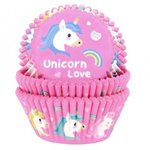 House of Marie Baking Cups Unicorn 50st 