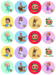 Cocomelon Cupcakeprint