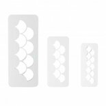 PME Geometric Multi-uitsteker Fish Scale Set/3