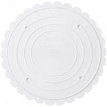 Wilton Decorator Preferred® Scalloped Separator Plate 25 cm.