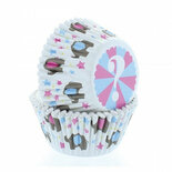 Culpitt Baby Olifantjes Backing Cups Folie, 50st.