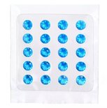 BrandNewCake Eetbare Jelly Diamanten Blauw 20st.