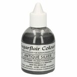 Sugarflair Airbrush Colouring Antique Silver 60ml