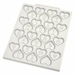 Katy Sue Mould Design Mat Heart Alphabet