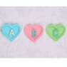 Katy Sue Mould Design Mat Heart Alphabet