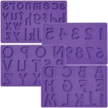 Wilton Letters/Numbers Fondant & Gum paste Mold
