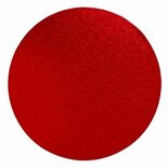 Cake Drum Rond Ø25cm, Rood