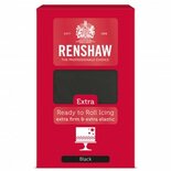 Renshaw Extra Fondant 1 kg Black