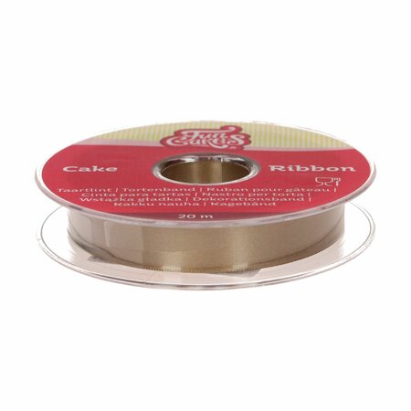 FunCakes Cake Ribbon (Lint), Goud 15mmx20cm