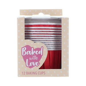 Culpitt Baking Cups Red, 12st