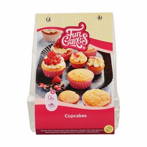 FunCakes Mix voor Glutenvrije Cupcakes 500 gram