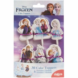 Dekora Frozen Cake Toppers, 30st.