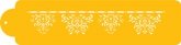 Damask Side Border Designer Stencil