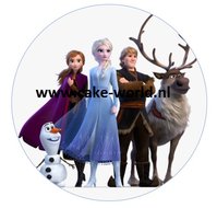 Frozen taartprint