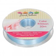 FunCakes Cake Ribbon (Lint), Blauw 15mmx20cm