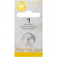 Wilton Decorating Tip #001 Round Carded