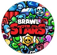 Brawl Stars 1 Taartprint