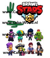 Brawl Stars Eetbare Decoratie