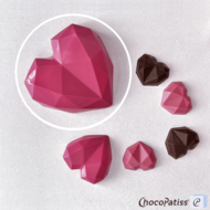 ChocoPatiss Geo Heart Medium