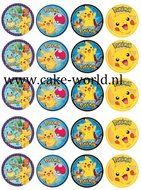 Pokemon Cupcakeprint 20st