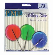 PME Lollipop Sticks 9,5 cm 75st.
