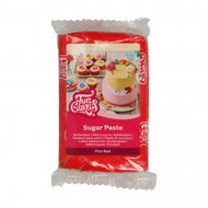 Funcakes rolfondant Rood Fire Red 250gr