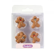 Culpitt Suikerdecoratie Gingerbread, 12st.