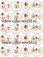 Sint Cupcake Print 20st