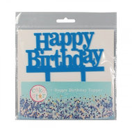 Culpitt Taarttopper Happy Birthday Blauw