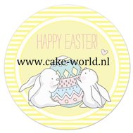 Happy Easter Taartprint 