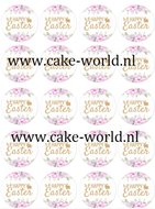 Happy Easter Cupcake print