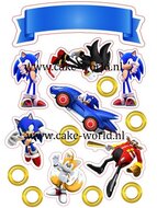 Sonic Decoratie Print