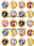 Sonic Cupcake Print
