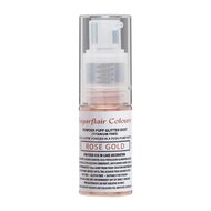 Sugarflair Pump Spray Glitter Dust, Rose Gold