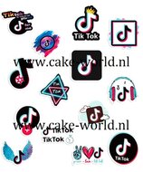 TikTok Taart-Cupcake Decoratie