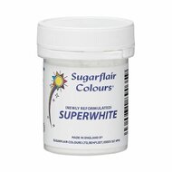 Sugarflair Superwhite Icing Whitener, 20g