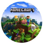 Minecraft Taartprint