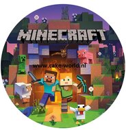 Minecraft Taartprint