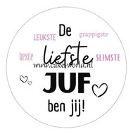 Juf Taartprint 