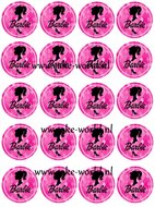 Barbie Cupcake Print