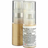 Sugarflair Pump Spray Powder Puff, Pearl