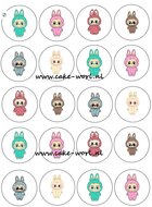 Labubu Cupcakeprint