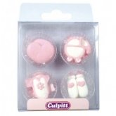 Culpitt Suikerdecoratie Baby Pipings Pink
