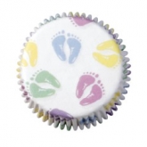 Wilton Baking Cups Baby Feet